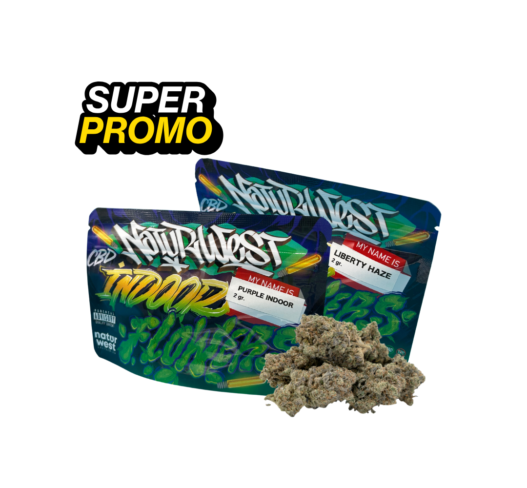 2 Bolsas de 2g Indoor NW