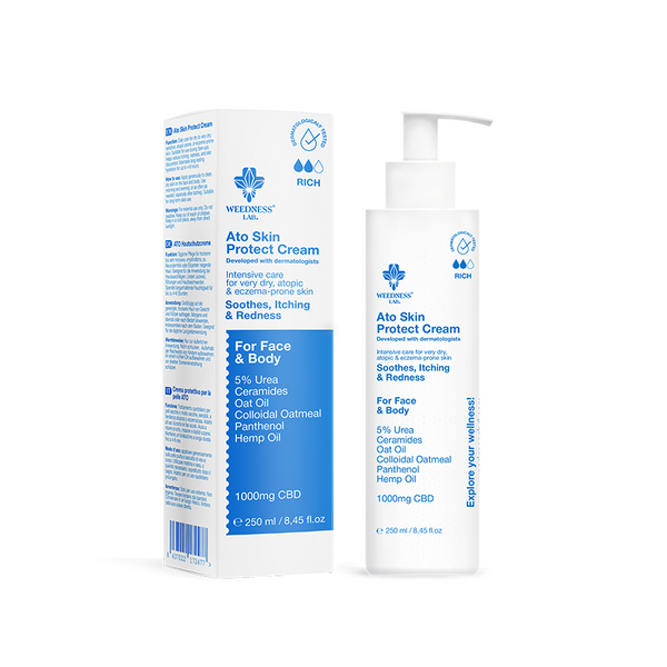 Crema Corporal Piel Seca CBD — WeedNess